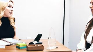 MommysGirl Filthy Step-Daughter Gia Derza has a Threesome inside Break Room during Internship