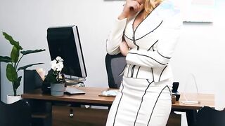 MommysGirl Filthy Step-Daughter Gia Derza has a Threesome inside Break Room during Internship