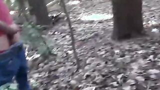 German slim amateur hoe gotten creampie gang bang inside forest
