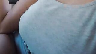 MAMACITAZ - Gigantic Natural Titted Kira Queen Hardcore Outside Sex on the Street