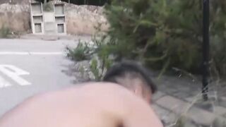 MAMACITAZ - Gigantic Natural Titted Kira Queen Hardcore Outside Sex on the Street
