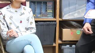 ShopLyfter - Black teen Year Mature Caught Stealing Pounded by LP Officer