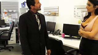 ADULT TIME - Violet Myers Seals the Deal with a Crazy Sexy Titty Fucking