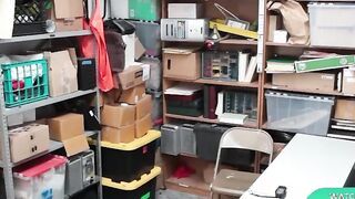 Tanned goddess Kat Arina Caught Shoplifting And Gotten Punished