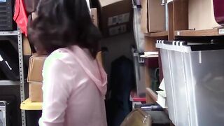 Tanned goddess Kat Arina Caught Shoplifting And Gotten Punished