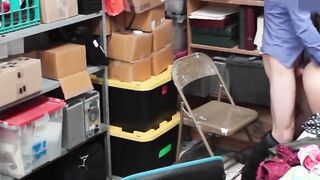 Tanned goddess Kat Arina Caught Shoplifting And Gotten Punished