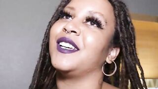 Empress Onyxxx Black Nigerian Goddess Fucks long african penis Redzilla
