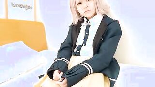 Beauty Saeko Ishiki comes to see us with a cute cosplay