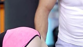 Lana Bunny has booked a private session with personal trainer Renato to gotten better acquainted with what she needs to