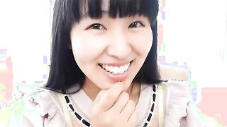Cute and sweet Ichika Matui spreads her legs so we can dine on her vagina