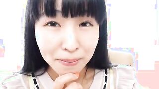 Cute and sweet Ichika Matui spreads her legs so we can dine on her vagina