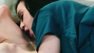 Lesbian Roommates Hook Up On Their Day Off