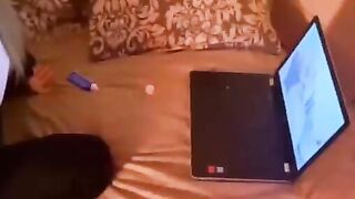 Slap that Bitch Stepsister for Masturbating alone