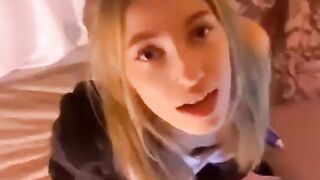 Slap that Bitch Stepsister for Masturbating alone