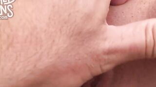 This blonde 18 yo has some serious deep throating talent