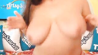 Brunette Sensual Performance Appealing Live
