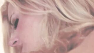 British blonde got vaginal and anal pounded
