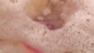 German blonde tattoo model lesbians plowed inside toilet