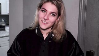 Hot girl lets professors creampie to get a better grade