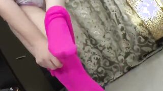 Gf's workout turns into a solo session