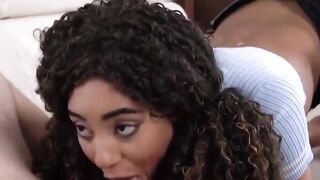 Bae African Teens With Curly Hair Getting Stucked Into The