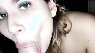 hot ex-ex-wife sucks and rides in point of watch