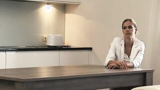 Amazing Blonde Orgasm Addict can't Stop herself Masturbating