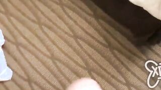 Big haired SUPER college beauty stars in her first POV porn