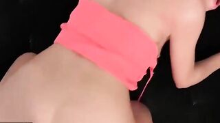 (Tony Rubino) Slides His Long Cock In (Cameron Canelas) Tight Leaking Pussy