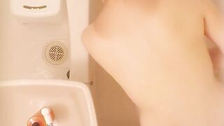 cute showering Stepsister 20 from Tokyo