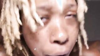 cinnamon stackz pussy feeling that jaybangher big black dick