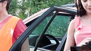 LETSDOEIT - Kinky Skank Pays Car Repairs With Her Vagina