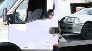 LETSDOEIT - Kinky Skank Pays Car Repairs With Her Vagina