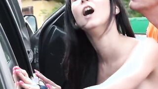 LETSDOEIT - Kinky Skank Pays Car Repairs With Her Vagina