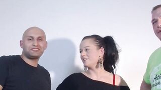 German barely legal wifey christin john first time shared at amateur casting MMF