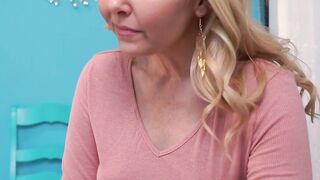 MILF stepmom Aaliyah Love sucking stepson big dick