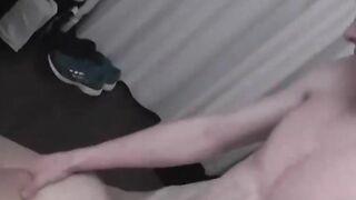 British Slut Getting Oral in Threeway