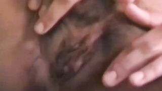 Nasty Ed drills naughty hot Nadia Nice in her bushy