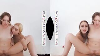 Sensual America - Co-ed hotties Ashley Lane, Chloe Cherry, and Laney Grey