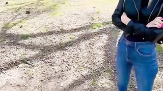 Nice Blonde was Convinced to have some