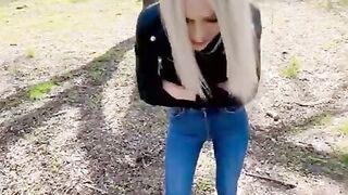 Nice Blonde was Convinced to have some