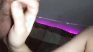 Hottie gf in fishnets loves to gotten fuck