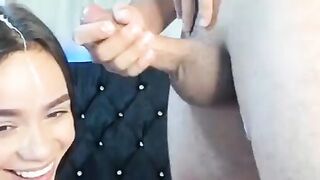 Cum in her Beautiful Face Kristel