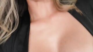Stepmom is almost caught blowing stepson
