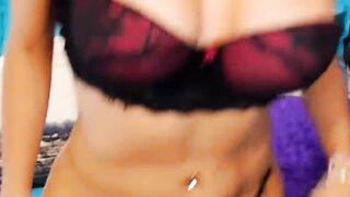 Sweet Brunette Demure Tempting Show Live