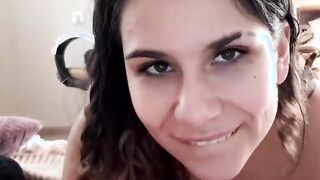 Dark Hair ride a cock until I cum