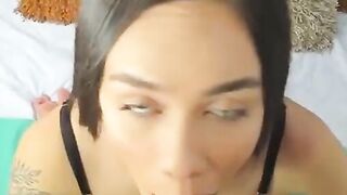 The best Cock Sucker Ever Latina Webcam Recording