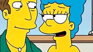 Marge Simpson cheating mom