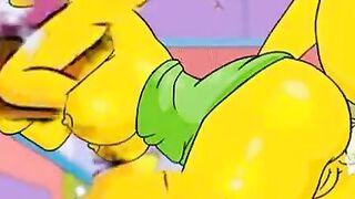 Marge Simpson cheating mom