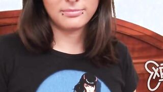 Pierced teenagers Year Mature sucks and fucks in this point of see sex clip